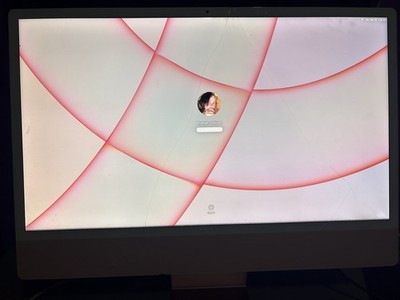 Apple iMac 24'' pink