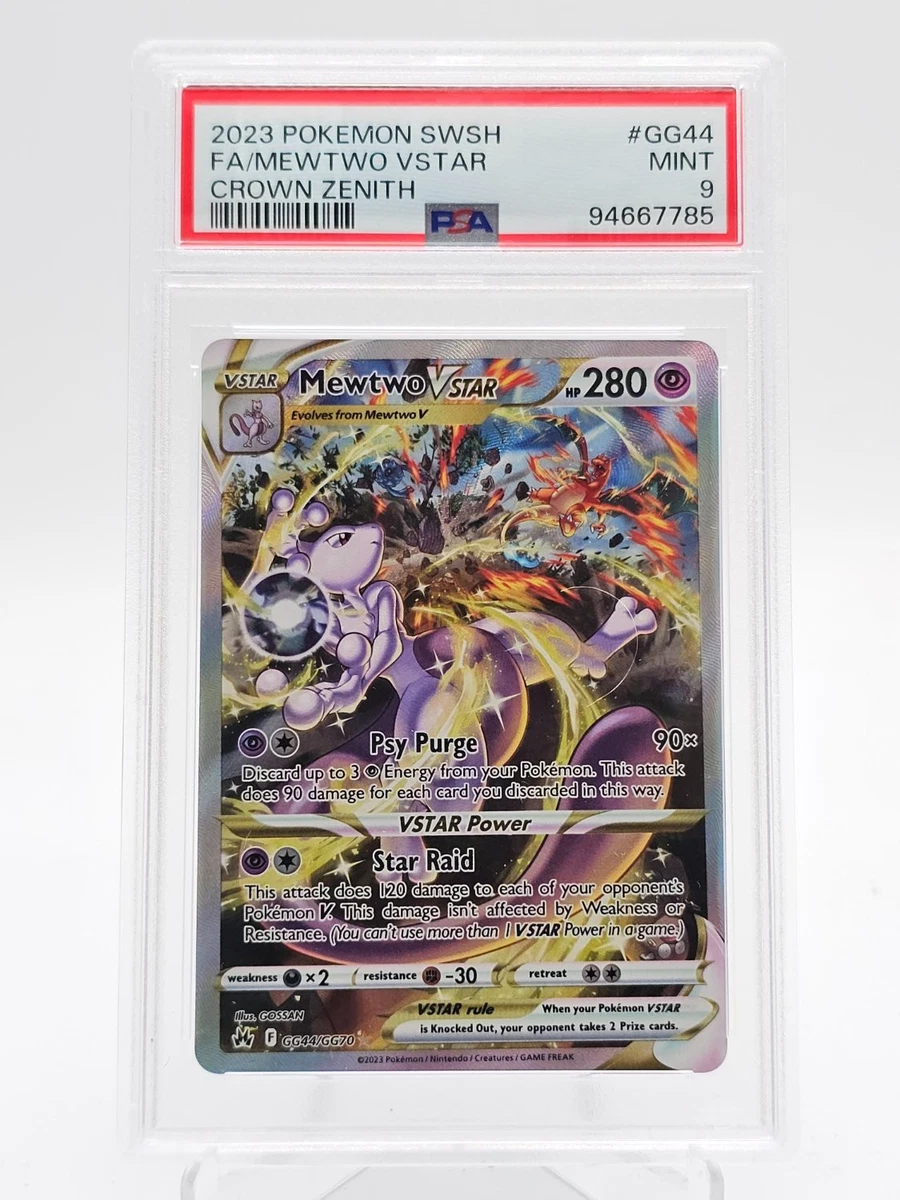 Mewtwo VSTAR GG44/GG70 Crown Zenith: Galarian Gallery for sale | eBay