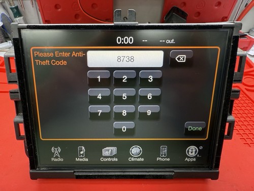 2013 - 2016 Chrysler Jeep Dodge Ram OEM VP3 NA Media Center LCD Touch Screen - Picture 2 of 13