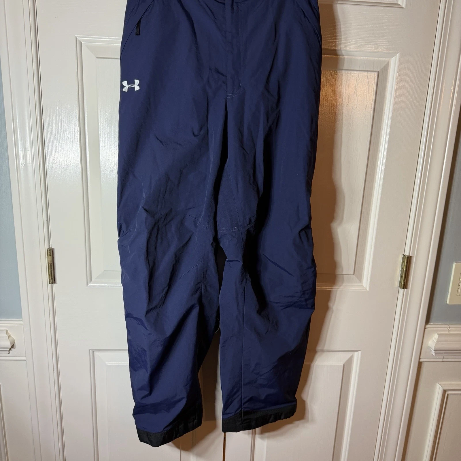 Under Armour Storm Rain Men Pants Waterproof Navy Blue Size L