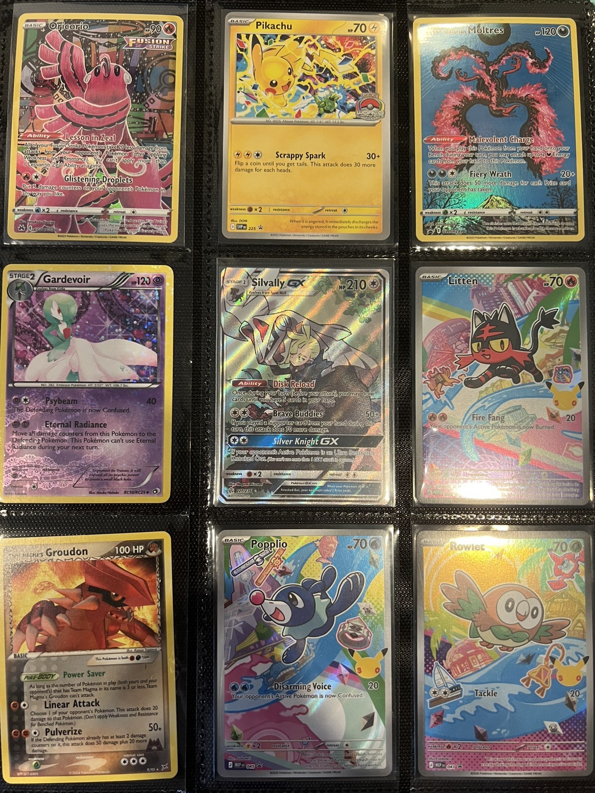 Pokemon Card Collection Binder Lot - Promo, Vintage, Holos, Ultra rares etc.