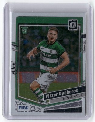 Viktor Gyökeres 2023-24 Panini Donruss Optic Soccer Silver Prizm #159 Rookie RC