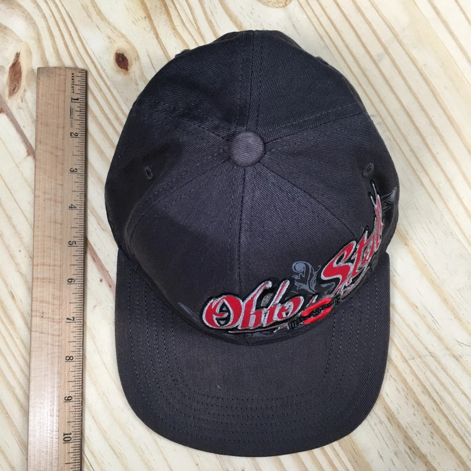 Gorra de béisbol Ohio State Buckeyes Top Of The World unisex gris S-M bordada Foto 4 de 4