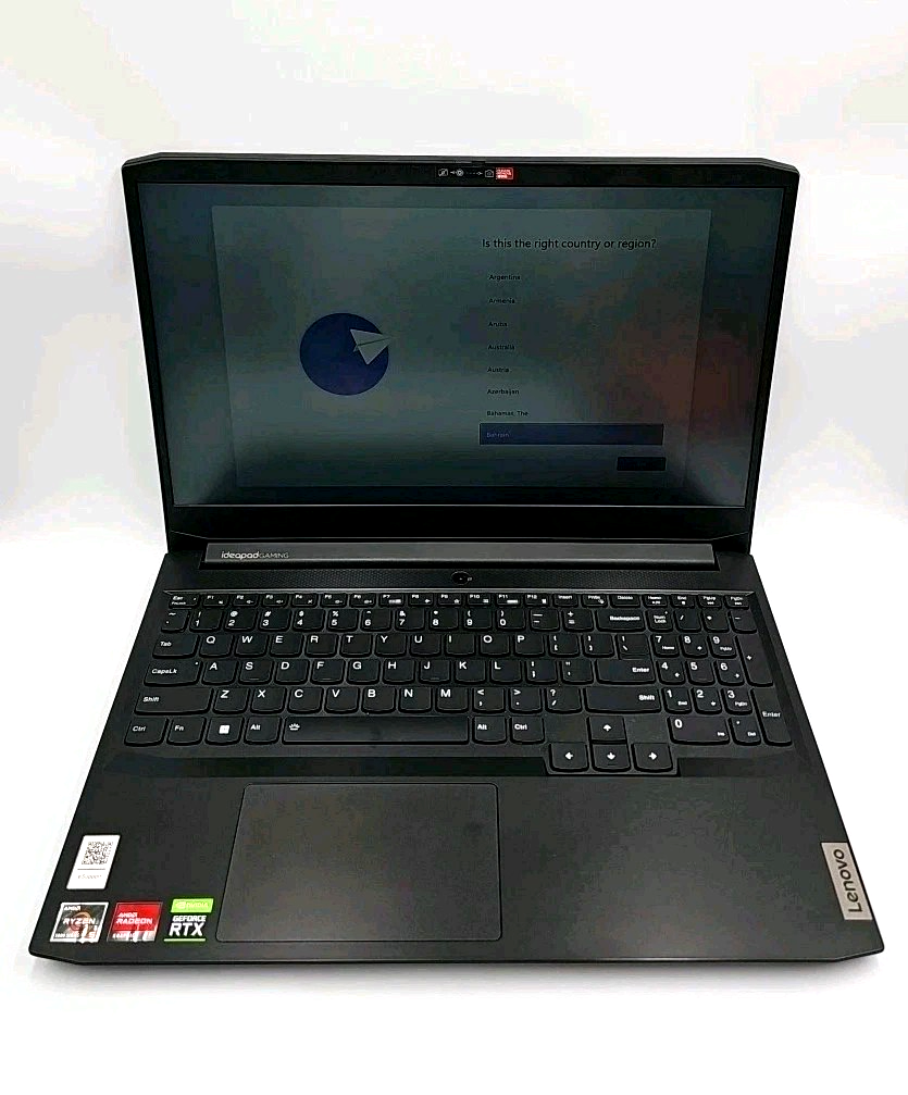 Lenovo Ideapad Gaming 3 (15ACH6) Ryzen 5 5600H 8GB, 256GB SSD, RTX
