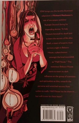 RICHARD MATHESONS HELL HOUSE graphic novel illustrated Ian Edginton horror first