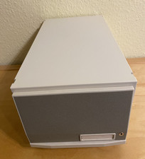 Diskettenbox  Multiform  5 1/4 " Disk., verschließbar, stapelbar - hellgrau/weiß