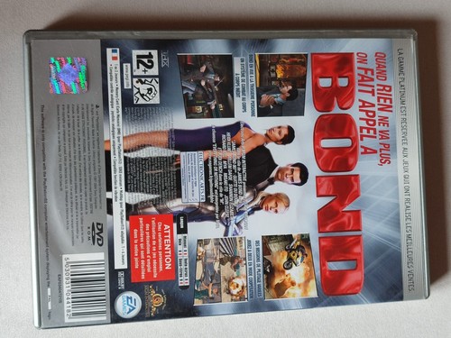 Jeu PS2 007 James Bond Quitte Ou Double - Version PAL FR - Bon état