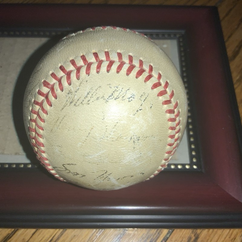 Spalding Official National League Ford C. Frick Baseball Multi-Signed (No COA)