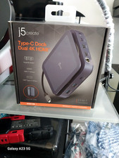 j5 create USB Type-C Dual 4K HDMI dock JCD3198 jcd 3198 NEW FREE SHIPPING 