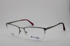 NEW CHAMPION CU CUFL4003 C01 GRAY BLACK RED AUTHENTIC FRAMES EYEGLASSES 60-19