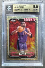 2024-25 Topps Finest Vince Carter Gold Superfractor 1/1 BGS 9.5 #54