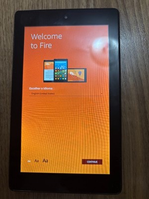 Amazon Fire 7 Tablet 7  Display Wi-Fi 8GB Black Tested Works
