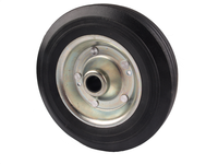 Ersatzrad 200 X 50 Mm FüR StüTzrad Vollgummirad M. Stahlfelge Verzinkt