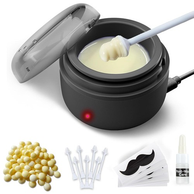 #ad Nose Wax amp; Ear Hair Removal Kit USB Rapid Heating For Men and Women W 100g Wax $19.52