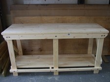 wooden work bench 2FT UP TO 7FT HEAVY DUTY WOODEN WORK BENCH suitable for vice