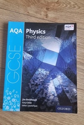 Good Condition GCSE AQA Physics Textbook-Oxford - Third edition