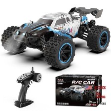 1/14 Fast RC Cars for Adults and Teens, 50 KPH 4WD Offroad RC Truck, 60 Blue
