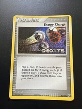 Pokemon TCG Energy Charge 86/107 EX Deoxys (2005) Reverse Holo Stamped Card LP