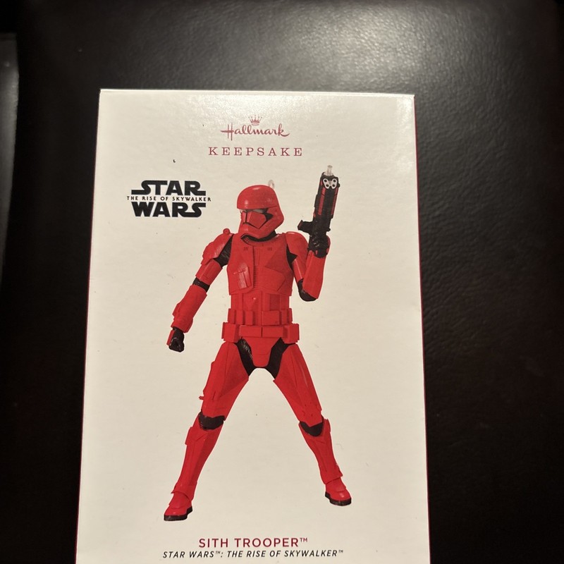 Hallmark Keepsake Ornament 2019 RED SITH TROOPER Star Wars The Rise Of Skywalker