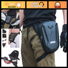 Tactical Motorcycle Waist Pack - Drop Leg Bag for Cycling, Fanny Pouch, Phone St