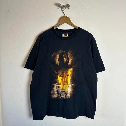 Vintage Ozzy Osbourne Concert Band Tour T Shirt XL Bla 1990s vintage concert t-shirt, vintage, size XL, single stitch, B+ condition