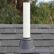 Dektite SHT Shingle Roof Pipe Flashing - DST104B - Pipe Size 4" - Base Size 16"