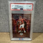 2024 PANINI MOSAIC CENTER STAGE PURPLE #18 PATRICK MAHOMES II /49 PSA 9