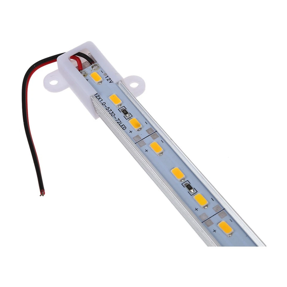50CM 5630 SMD 36 LED Warm White Aluminium Rigid Strip Bar Light Lamp F5H49664 - Image 4 of 4