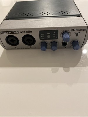 PreSonus Firestudio Mobile Audio Interface Firewire No AC Adapter