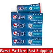Pro-Health Advanced Antibacterial Protection Toothpaste - Pack of 4, 5 Oz Tubes 1.33 per gallon