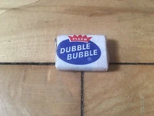 Vtg 1960 Fleer Double Bubble Gum Original Fortunes Crown Comics USA NOS