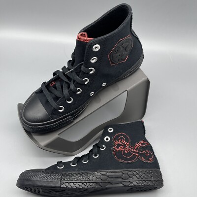 Sz 4.5 (W6.5) Dungeons & Dragons Chuck Taylor All Star Hi Dragon Scales A09886C