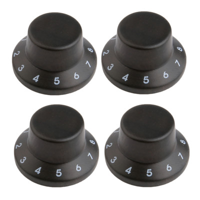 4 GUITAR KNOBS Top Hat Bell Reflector Knob for ES SG Les Paul LP Electric Guitar $8.64
