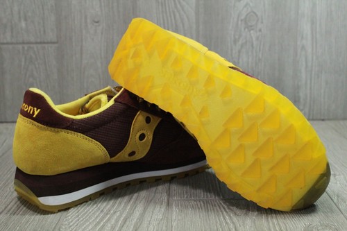 SAUCONY EU Release Womens Brown suede Jazz Triple gold Shoes Size 7 - 8 S60497 - 第 6/6 張圖片