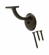 LOT of5 Everbilt 689248 Rubbed Bronze Finish Decorative Handrail Single Bracket 