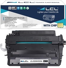 LCL Compatible Toner Cartridge 55A 55X CE255A CE255X 12500 Pages (1 Black) Repla