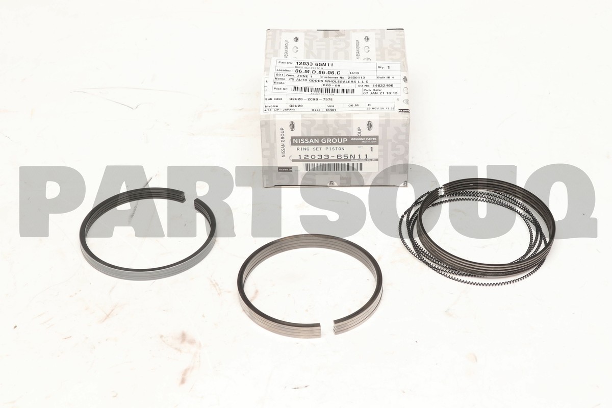 1203365N11 Genuine Nissan RING SET-PISTON 12033-65N11 | eBay