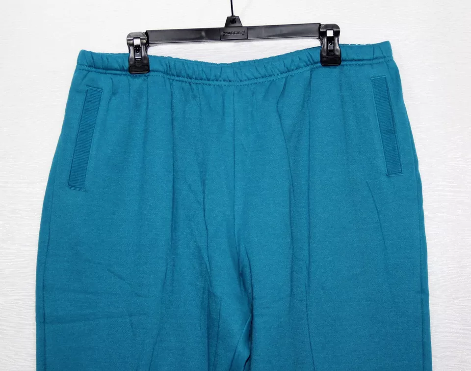 Брюки флисовые BLAIR Better-Than-Basic, миниатюрный размер PL, темно-бирюзовые, НОВЫЕ!! - Изображение 2 из 3