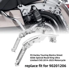 Chrome Motor Rear Fender Support Kit Fit For Harley Touring Street Glide 2014-25
