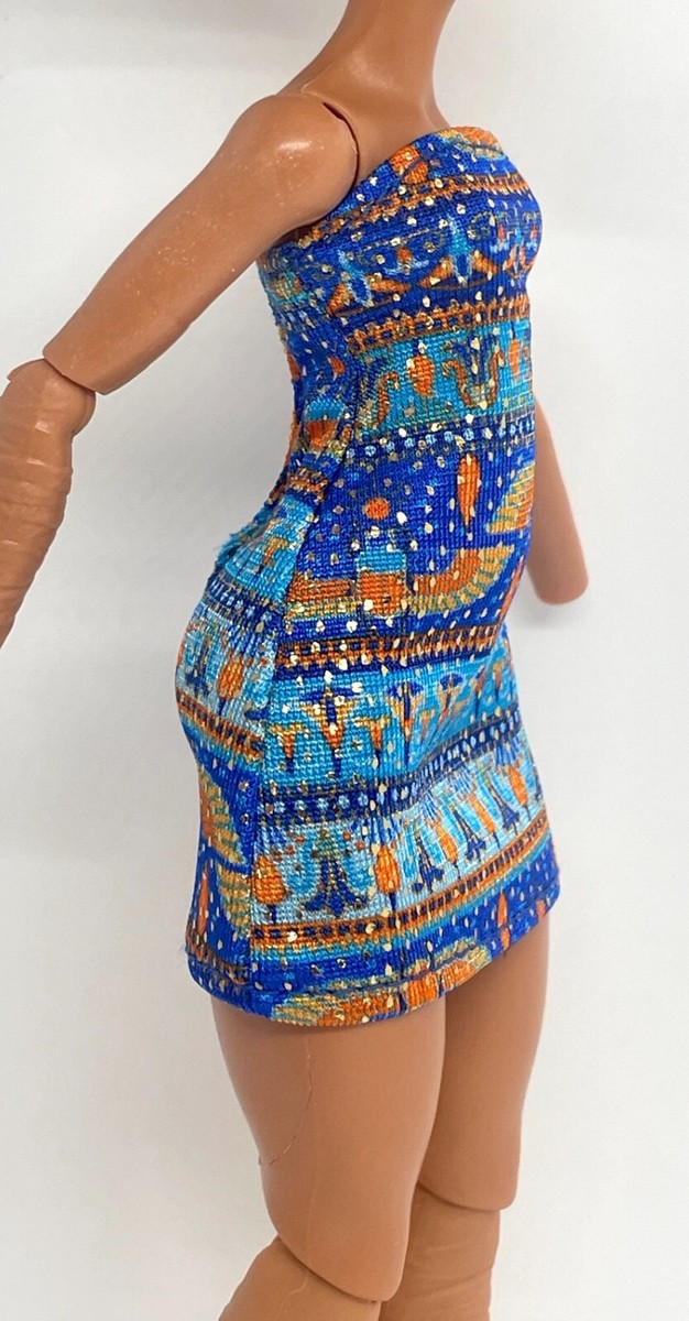 Monster High G3 Monster Ball Cleo de Nile Doll Outfit Egyptian Print Mini Dress | eBay Monster High G3 Monster Ball Cleo de Nile Doll Outfit Egyptian Print Mini Dress | eBay