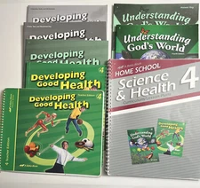 Abeka science & health grade 4, lesson plans, textbooks, answers & tests, key