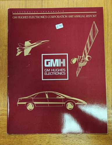 GM Hughes Electronics Corporation 1987 Annual Report - Paperback