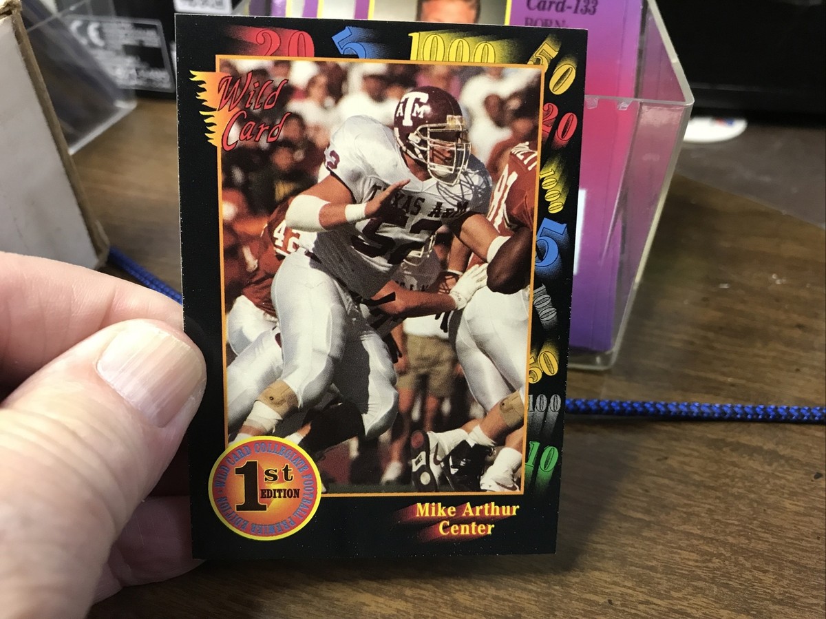 1991 Wild Card Draft #133 Mike Arthur NM-MT | eBay