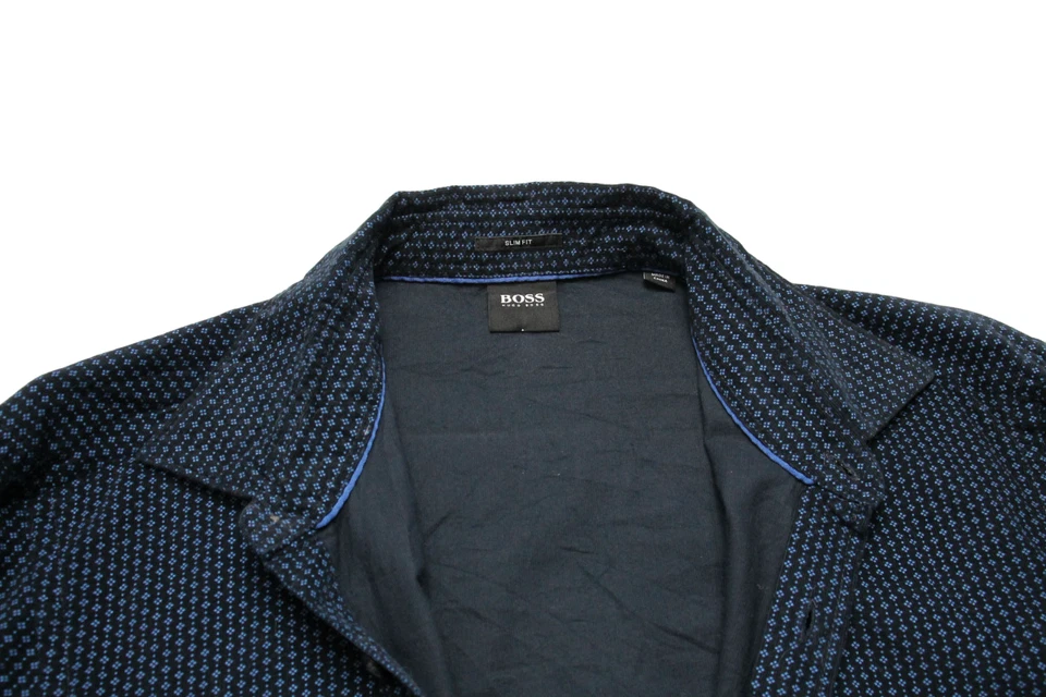 HUGO BOSS Ronni_FO Camicia Formale Slim Fit Uomo MEDIUM In Velluto A Coste - Immagine 4 di 4