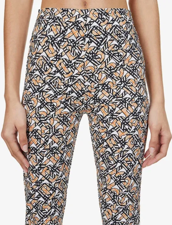 Leggings Burberry Madden TB-Monograma Mujer - Talla S Foto 3 de 4