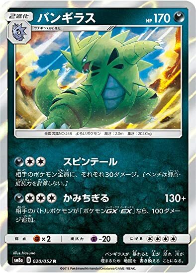 ポケモンカードゲーム neo Tyranitar Tyranitar Pokemon Card No.248 Neo Discovery Holo Rare