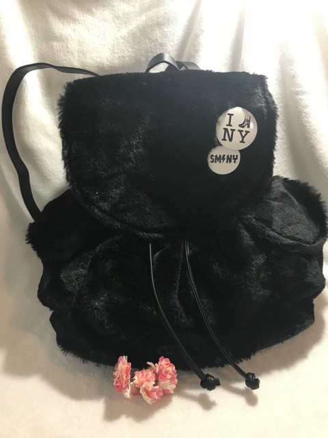 steve madden fur backpack