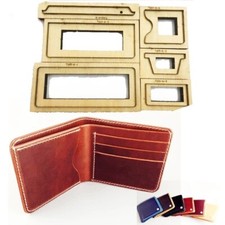 Wallet Die Cut Diy Leather Wallet Japan Steel Blade Hand Punch Tool 120x90mm
