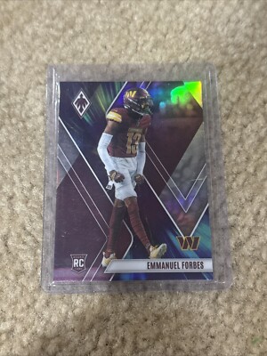2023 Panini Phoenix Emmanuel Forbes Red Washington Commanders #147 MMA