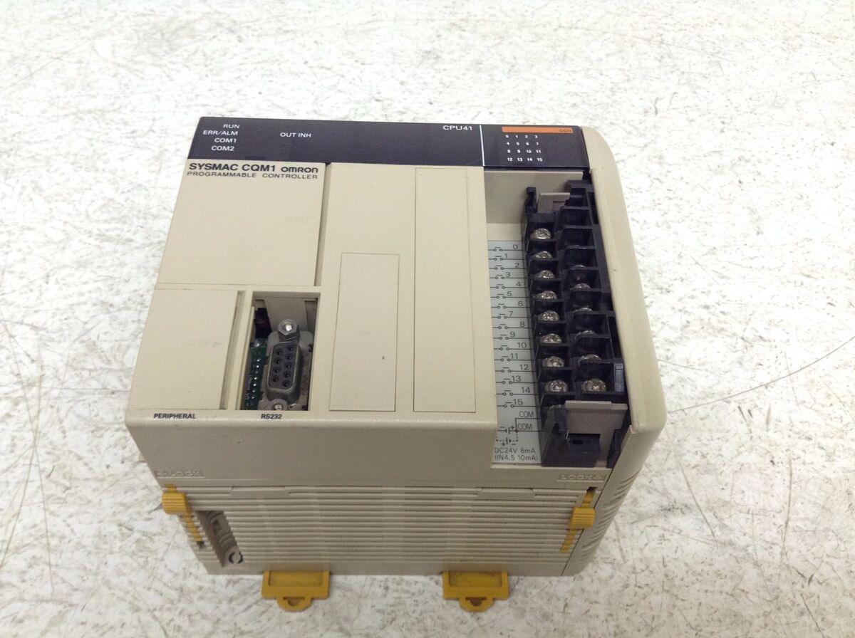 Omron CQM1-CPU41-E CPU Unit Sysmac CQM1CPU41E | eBay Omron CQM1-CPU41-E CPU Unit Sysmac CQM1CPU41E | eBay